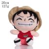 14 20CM One Piece Anime Figures Plush Toy Luffy Cute Doll Cartoon Stuffed Keychain Pendants Kids - One Piece Gifts Store