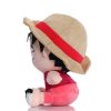 14 20CM One Piece Anime Figures Plush Toy Luffy Cute Doll Cartoon Stuffed Keychain Pendants Kids 4 - One Piece Gifts Store