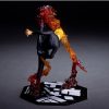 16CM Anime One Piece Sanji Luffy Sculpture Black Leg Fire Battle PVC Collectible Onepiece Action Figure 1 - One Piece Gifts Store