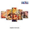 2021 style 5 pieces one piece team canvas wall art 373 - One Piece Gifts Store