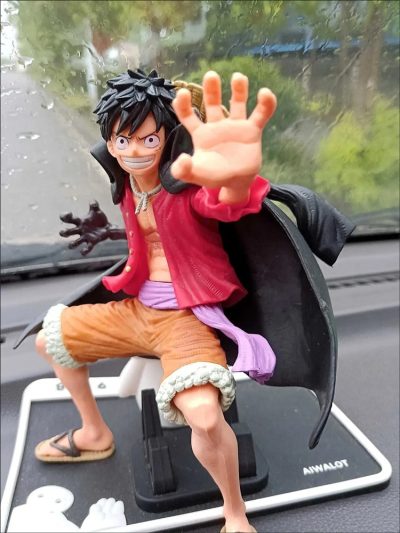 20cm One Piece Monkey D Luffy Figure Ghost Island Battle Suit Wano Country Koa Art King 1 - One Piece Gifts Store