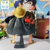20cm One Piece Monkey D Luffy Figure Ghost Island Battle Suit Wano Country Koa Art King 4 - One Piece Gifts Store