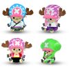 22CM One Piece Tony Tony Chopper Plush Toy Doll Anime Cartoon Character Camouflage Cute Decorative Doll - One Piece Gifts Store