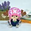 22CM One Piece Tony Tony Chopper Plush Toy Doll Anime Cartoon Character Camouflage Cute Decorative Doll 3 - One Piece Gifts Store