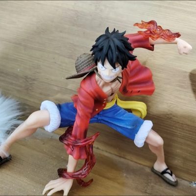 25cm One Piece Luffy Figures Monkey D Luffy Battle Style Action Figures PVC Anime Collection Model 1 - One Piece Gifts Store