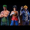 30cm One Piece Anime Action Figure Roronoa Zoro Vinsmoke Sanji Stand Posture Pvc Statue Figurine Model 1 - One Piece Gifts Store