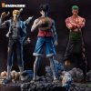 30cm One Piece Anime Action Figure Roronoa Zoro Vinsmoke Sanji Stand Posture Pvc Statue Figurine Model - One Piece Gifts Store
