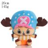 4 Different Styles 20cm One Piece Cosplay Plush Toy Anime Figure Chopper Cute Pendants Stuffed Doll 3 - One Piece Gifts Store