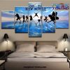 5 pieces one piece go to new world canvas wall art 499 - One Piece Gifts