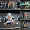 Anime One Piece Car Air Outlet Fragrance Decoration Nica Luffy Zoro Nami Action Figure Figurine Model - One Piece Gifts Store