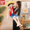 Anime One Piece Straw Hat Luffy Doll Large Size Plush Toys Nautical King Boy Dolls Boys 5 - One Piece Gifts Store