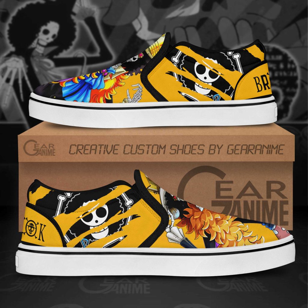 BROOK robin one piece slip ons gearanime 2 - One Piece Gifts