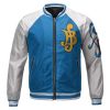 Belly Monetary Symbol And Cheerful Nami Varsity Jacket Front - One Piece Gifts Store