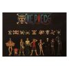 Classic anime One Piece Vintage Kraft paper series bar cafe decorative painting 2 - One Piece Gifts Store