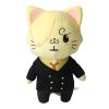 Genuine Japanese 30CM Plush Dolls Anime One Piece Luffy Zoro Sanji Ace Large Stuffed Toys Cat 3 - One Piece Gifts