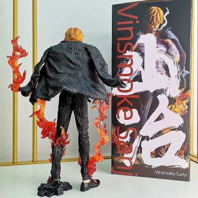Hot 28cm One Piece Blood Sanji Figure Anime Collection Pvc Model Statue Thousand Sunny Zoro Luffy 1 - One Piece Gifts Store