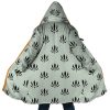 Jinbe Fishman Island Arc OP AOP Hooded Cloak Coat MAIN Mockup - One Piece Gifts Store