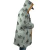 Jinbe Fishman Island Arc OP AOP Hooded Cloak Coat RIGHT Mockup - One Piece Gifts