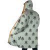 Jinbe Fishman Island Arc OP AOP Hooded Cloak Coat SIDE Mockup - One Piece Gifts