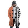 Kinemon One Piece AOP Hooded Cloak Coat FRONT Mockup - One Piece Gifts Store