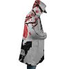 Monkey D. Luffy Pirate King One Piece AOP Hooded Cloak Coat RIGHT Mockup - One Piece Gifts Store
