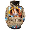 New Japan Cartoon One Piece Monkey D Luffy 3D Hoodies Men Fashion Casual Cosplay Costume Autumn - One Piece Gifts Store