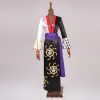 ONE PIECE Boa Hancock Cosplay Costume Custom size Black tops and skirt Black Cloak Halloween 2 - One Piece Gifts Store