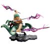 One Piece Action Figure Three Knife Fighting Skill Roronoa Zoro Anime Model Decorations PVC Toy Gift 1 - One Piece Gifts