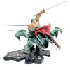 One Piece Action Figure Three Knife Fighting Skill Roronoa Zoro Anime Model Decorations PVC Toy Gift 5 - One Piece Gifts