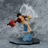 One Piece Anime Monkey D Luffy Roronoa Ace Pvc Action Model Collection Cool Stunt Figure Toy 1 - One Piece Gifts Store