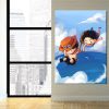 One Piece Chibi Luffy And Ace Jumps In The Ocean 1pc Canvas 3 - One Piece Gifts Store