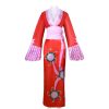 One Piece Cosplay Boa Hancock Costume Sexy Empire Red Kimono Dress Anime Clothing Halloween Costumes For 3 - One Piece Gifts