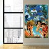One Piece Luffy Ace Sabo Brotherhood Friendship 1pc Wall Art 3 - One Piece Gifts Store