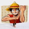 One Piece Monkey D Luffy Wearable Blanket - One Piece Gifts