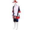 One Piece Portgas D Ace Cosplay Costume Adult Anime Kimono Sets and Hat Halloween Carnival Performance 2 - One Piece Gifts Store