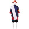 One Piece Portgas D Ace Cosplay Costume Adult Anime Kimono Sets and Hat Halloween Carnival Performance 3 - One Piece Gifts Store