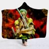 One Piece Roronoa Zoro Wearable Blanket - One Piece Gifts Store