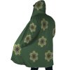 Roronoa Zoro Wano Country Arc Hooded Cloak Coat SIDE Mockup - One Piece Gifts Store
