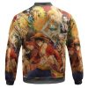 Stunning One Piece Pirate Characters Bomber Jacket Back - One Piece Gifts Store