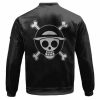 To Be Continued One Piece Monochrome Logo Bomber Jacket Back - One Piece Gifts Store