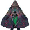 Trippy Hippie Trip Brook One Piece AOP Hooded Cloak Coat MAIN Mockup - One Piece Gifts Store