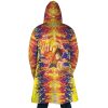 Trippy Luffy One Piece AOP Hooded Cloak Coat BACK Mockup - One Piece Gifts Store