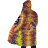 Trippy Luffy One Piece AOP Hooded Cloak Coat SIDE Mockup - One Piece Gifts Store