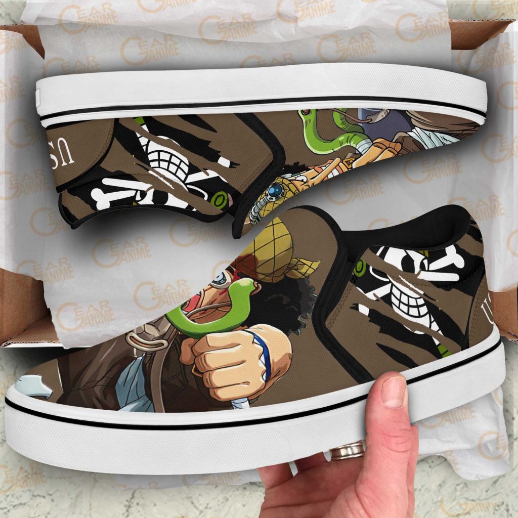 USOPP one piece slip ons gearanime 3 - One Piece Gifts Store