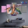 cool 5 pieces one piece roronoa zoro canvas wall art 118 - One Piece Gifts Store