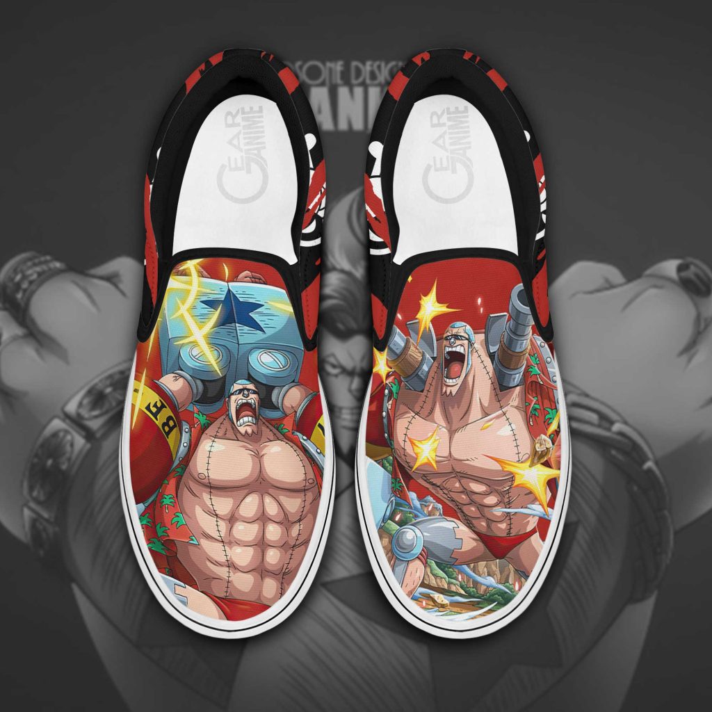 franky one piece slip ons gearanime 2 - One Piece Gifts Store