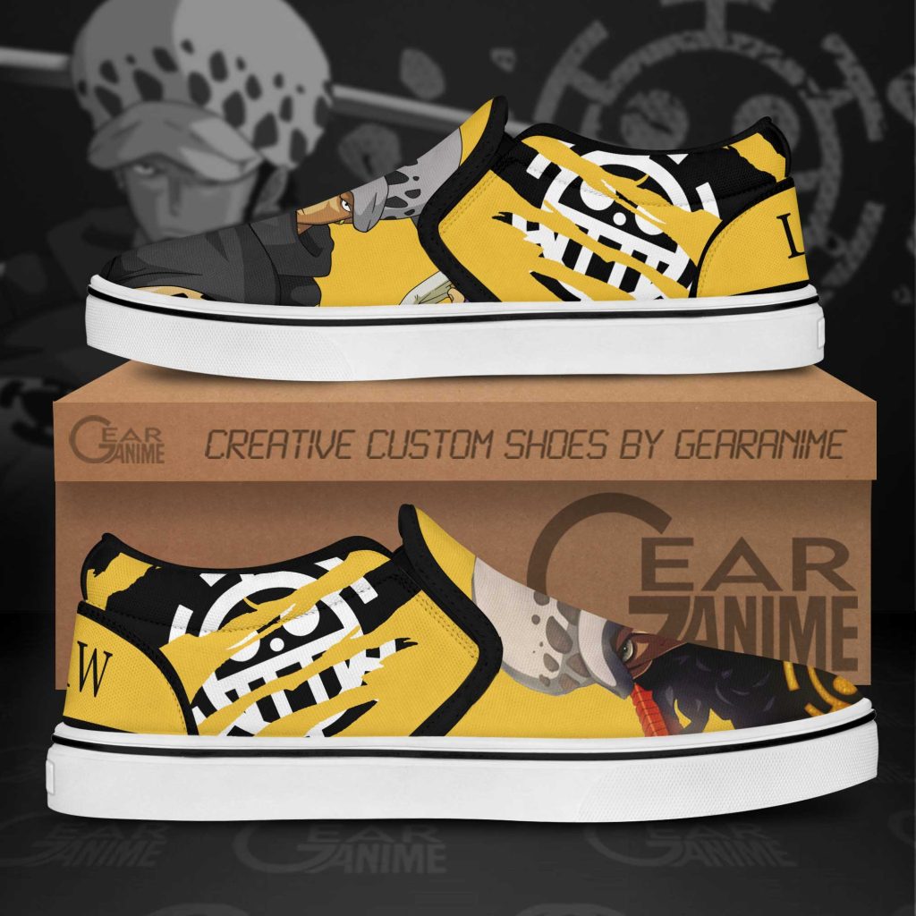 law one piece slip ons gearanime 2 - One Piece Gifts