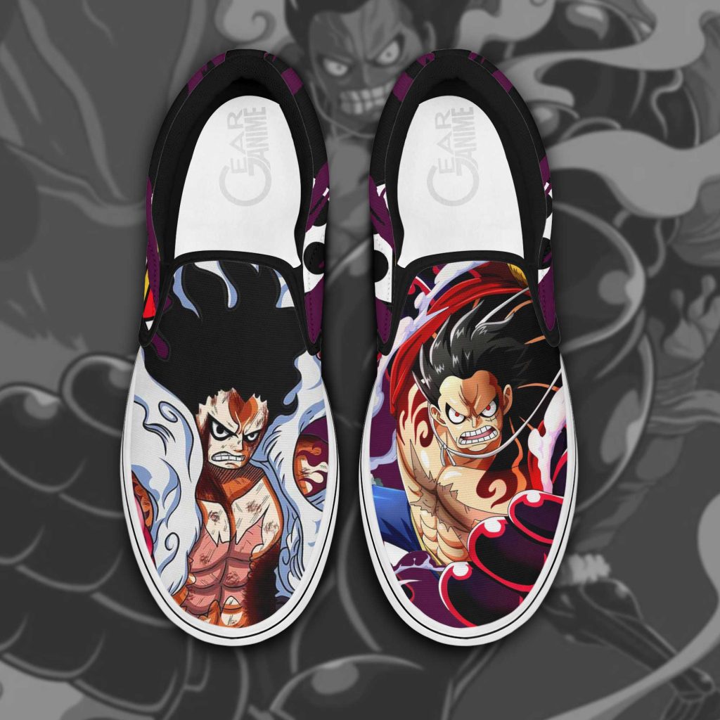 luffy 4 gear one piece slip ons gearanime 3 - One Piece Gifts