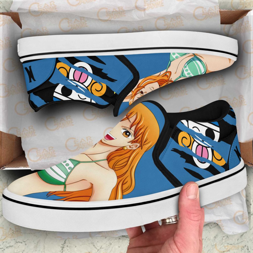 naomi one piece slip ons gearanime 3 - One Piece Gifts Store