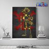 new style luffy one piece wall art with framed 860 - One Piece Gifts Store